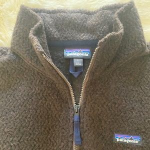Patagonia woolyester fleece pullover